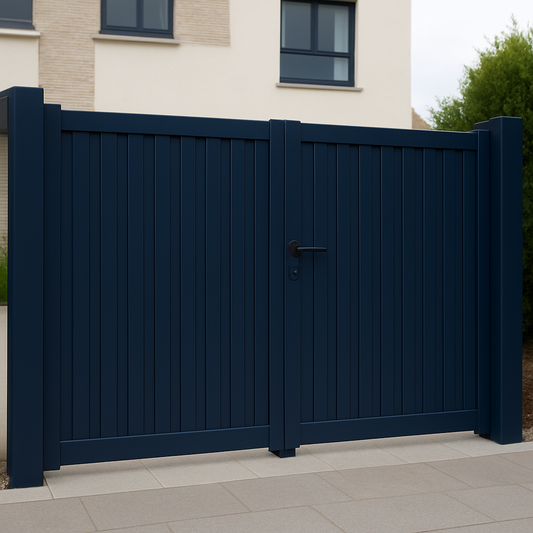 HMG ARCHITECTURAL POLYESTER – RAL 5011 (STEEL BLUE) – SEMI-GLOSS EXTERIOR POWDER COATING